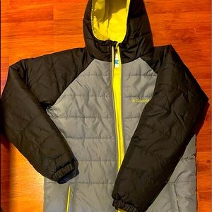 Columbia Boys large Arctic Blast Hooded Jacket